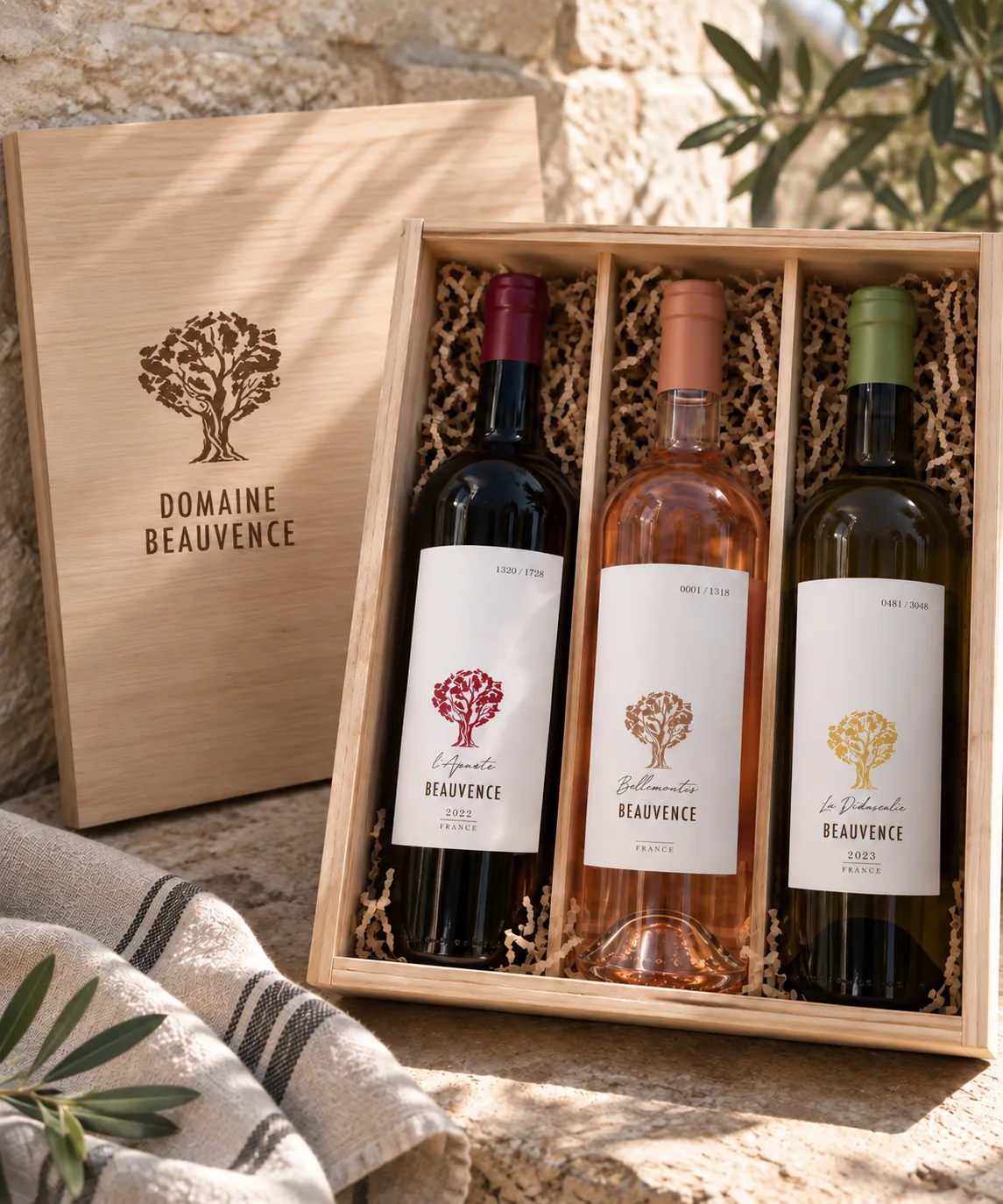 Coffret Cadeau Bois Amateurs de Beauvence, coffret
